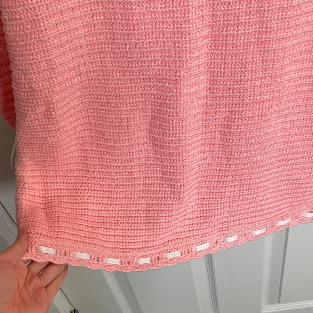 Pink Knit Sweater Dress - Picture 9 of 11